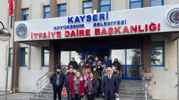 Kayseri Büyükşehir Belediyesi İtfaiye Daire Başkanlığı Ziyareti